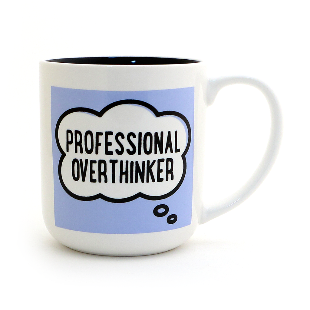 Professional Overthinker mug, anxiety, introvert, funny mug