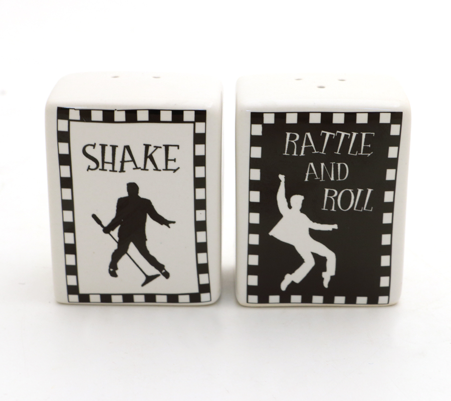 Shake Rattle and Roll Salt and Pepper Set