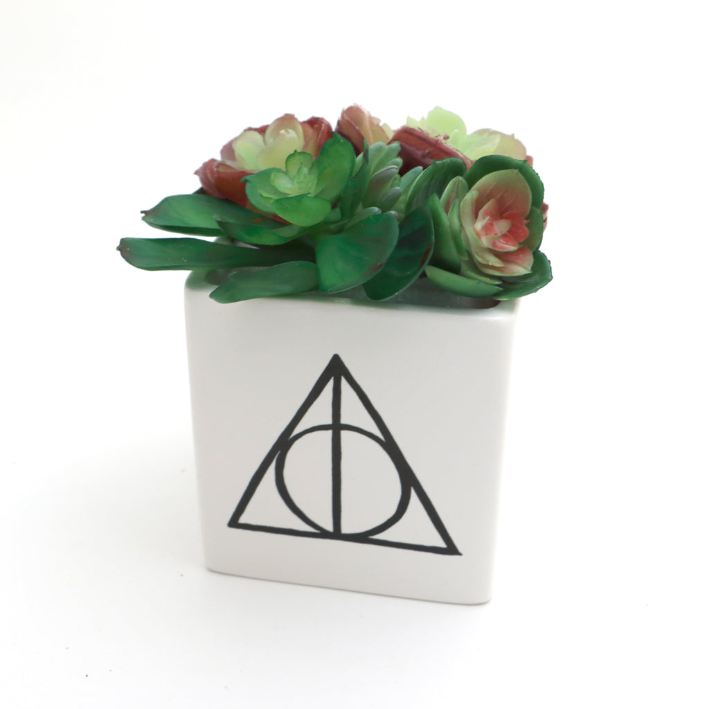 Magical Planter, Deathly Hallows, indoor planter, container
