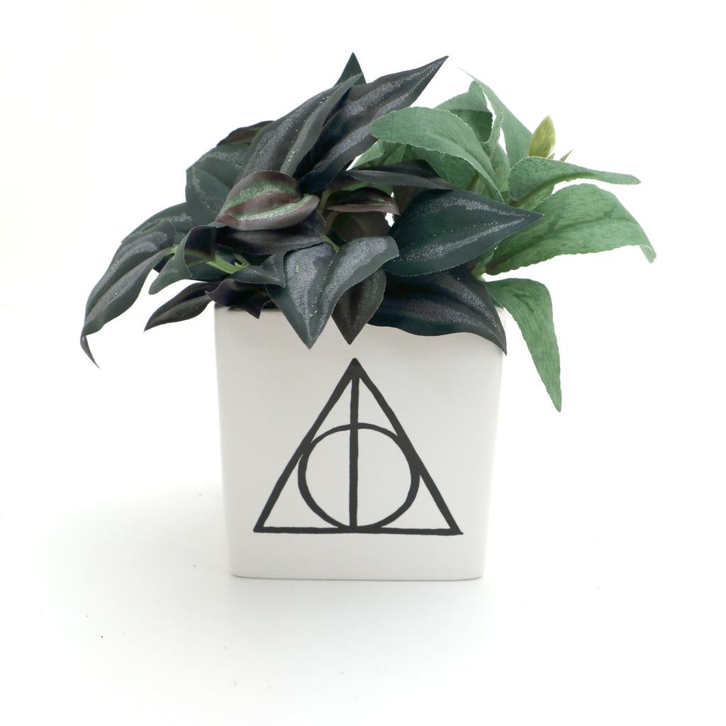 Magical Planter, Deathly Hallows, indoor planter, container