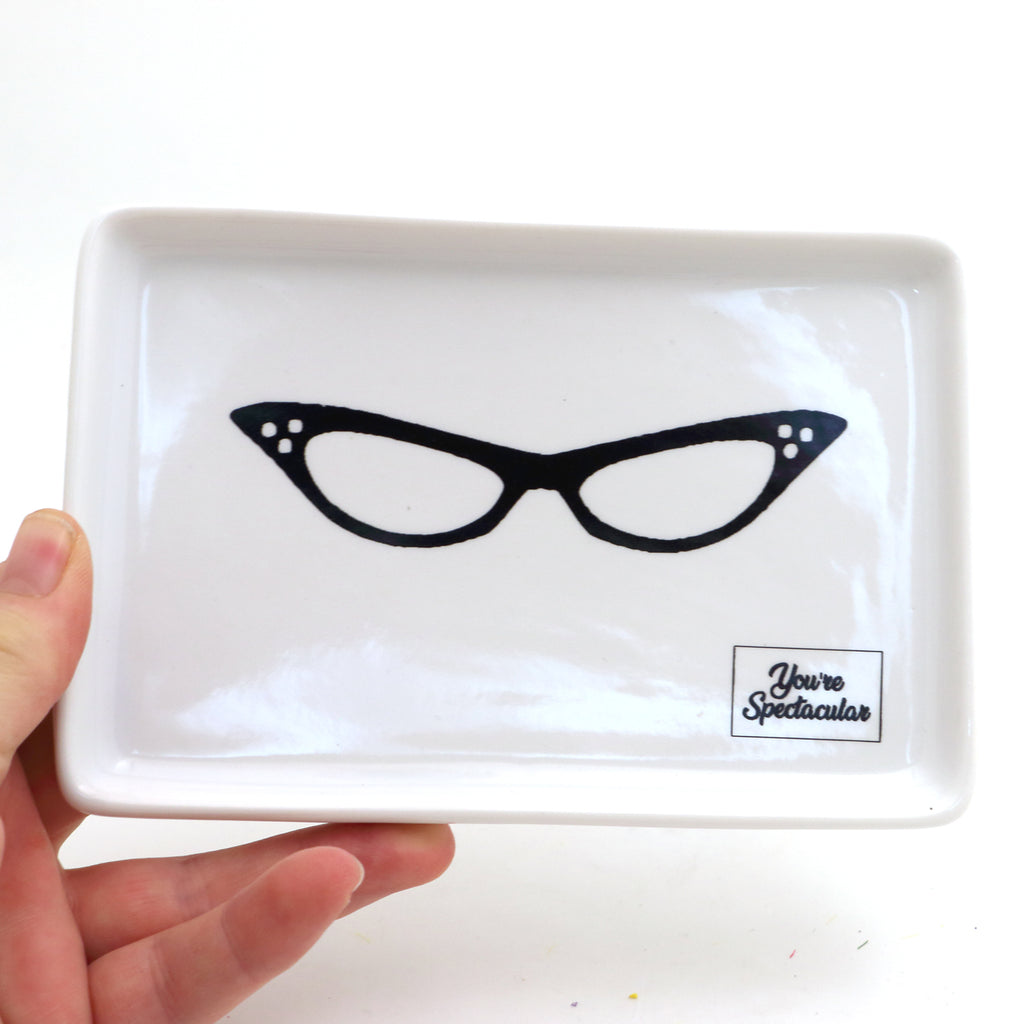 Eyeglass Tray - You're Spectacular Cateye