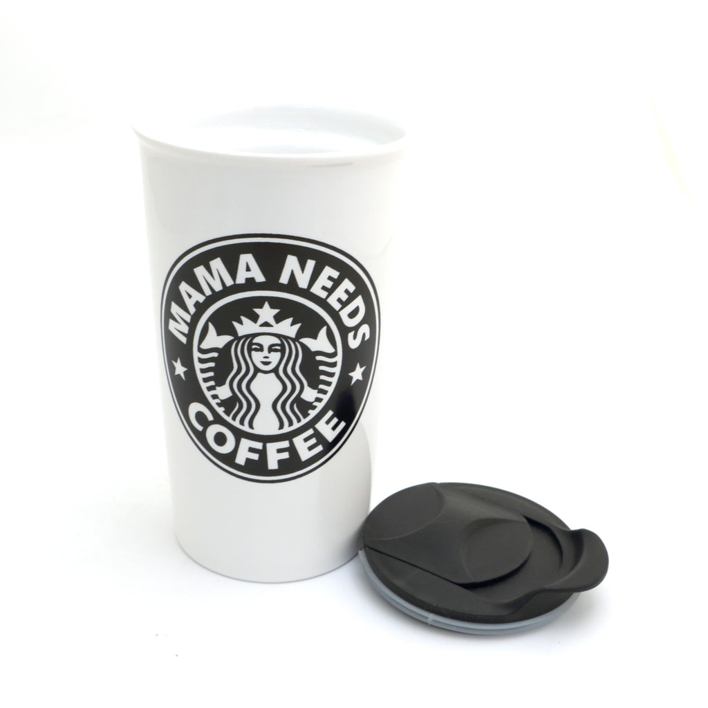 Mama Needs Coffee travel mug, Gift for Mom, Mother's Day gift