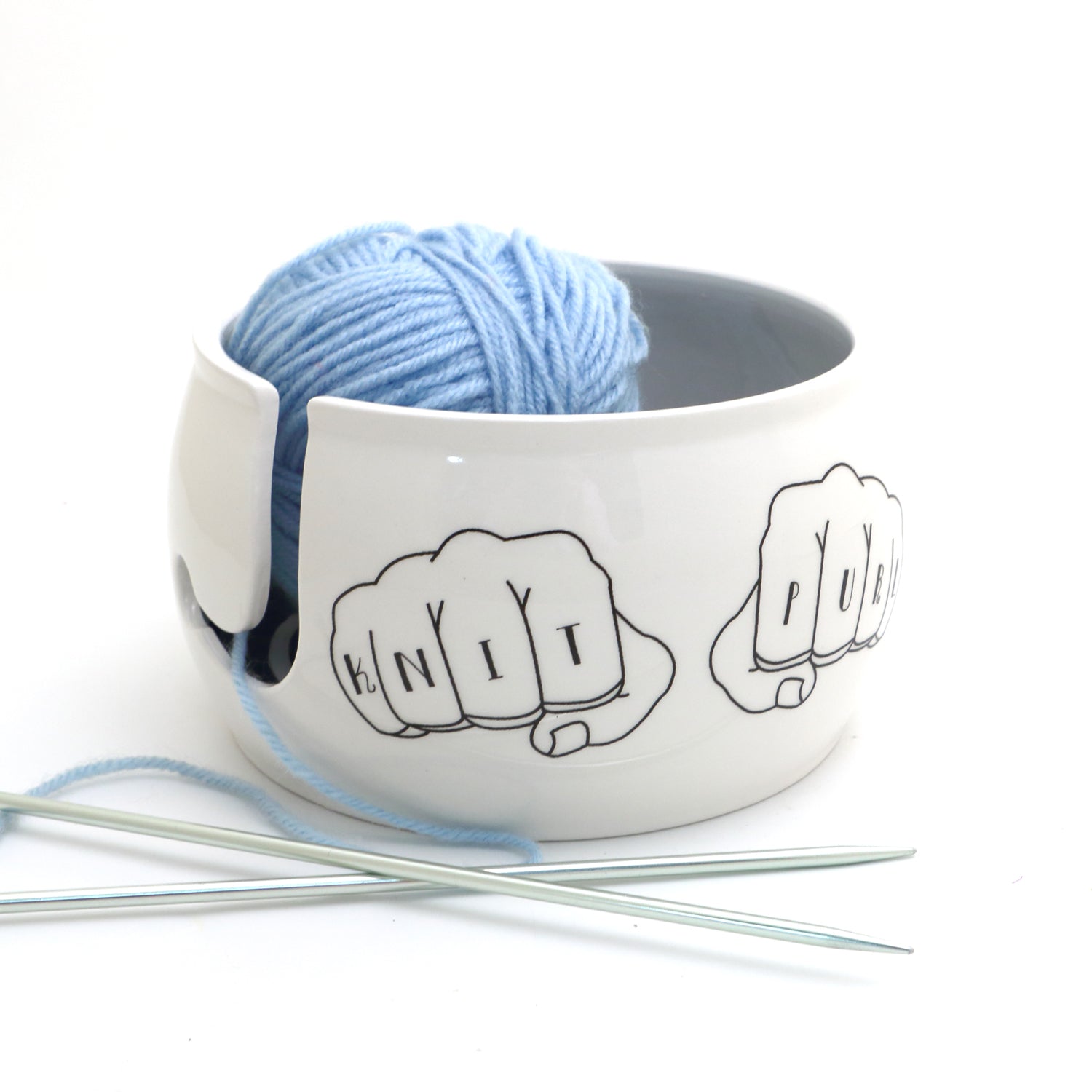 Wholesale ceramic knitting yarn holder for Recreation and Hobby 