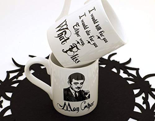 The Addams Family - Gomez and Morticia Mug Set