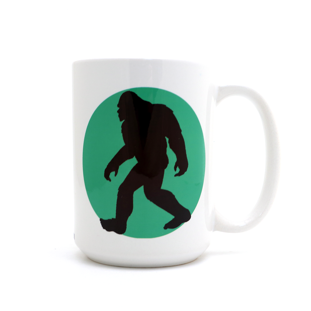 Bigfoot 15 Oz mug, Believe in Yourself, sasquatch, yeti mug