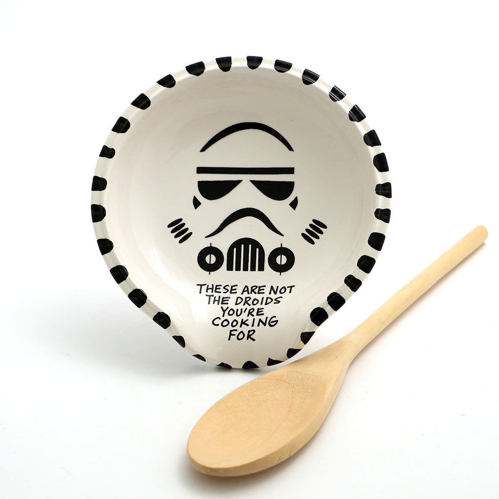 Star Wars spoon rest , stormtrooper - not the droids you're cooking forIf you are not going to "use