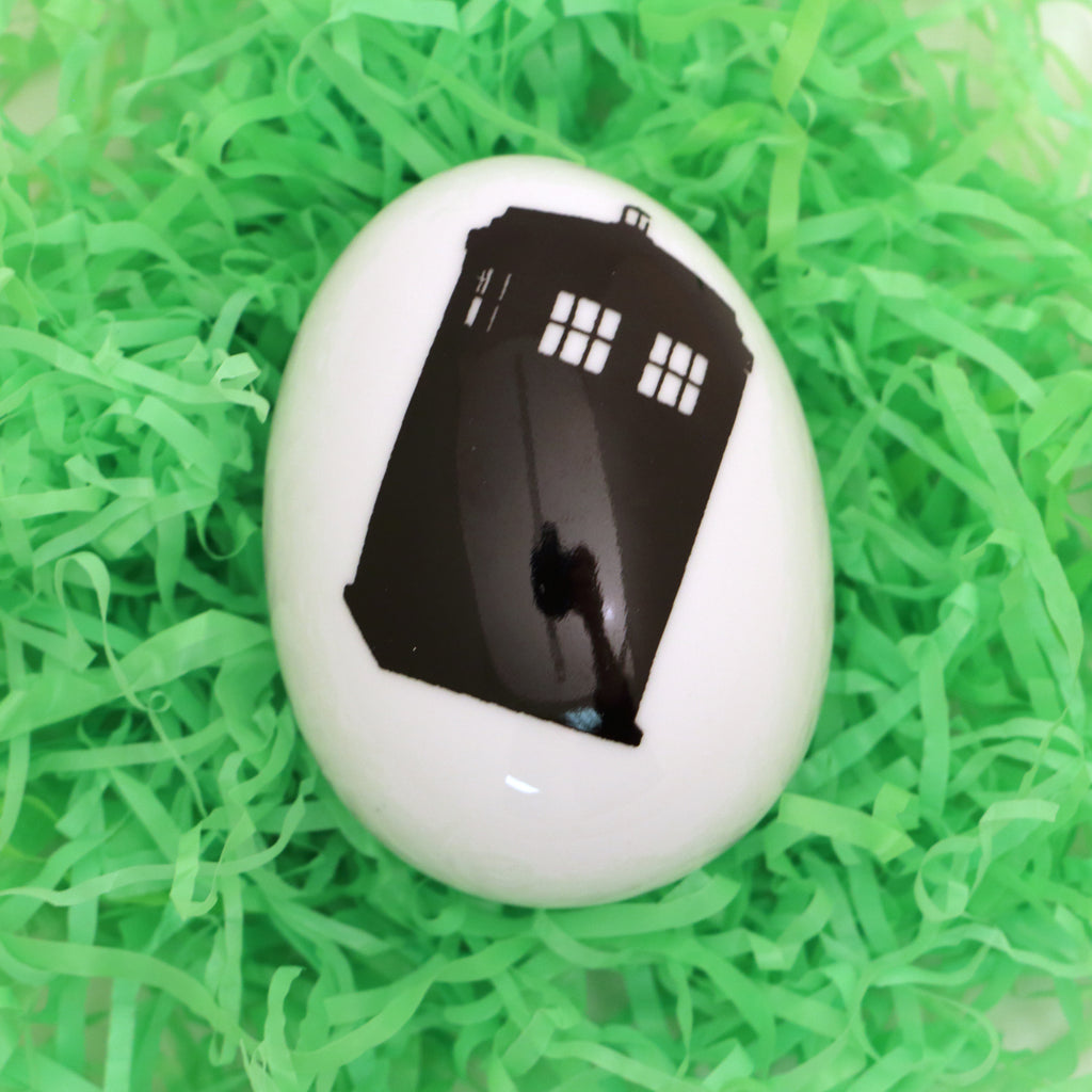 Porcelain Easter egg, TARDIS, Doctor Who Easter egg