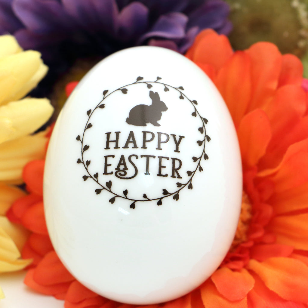 Porcelain Easter egg, Happy Easter, Easter Bunny egg