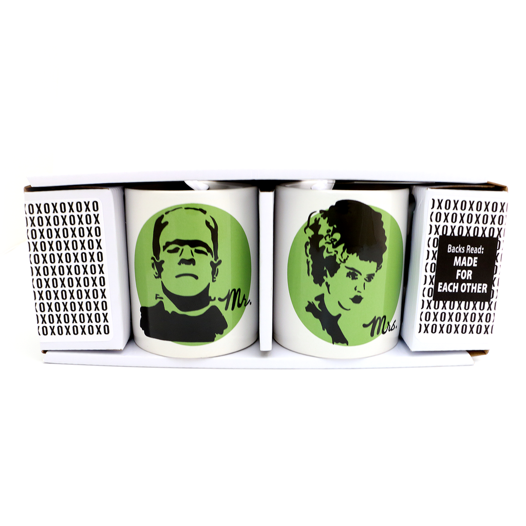 Mr. and Mrs. Frankenstein - Made for Each Other Mug Set
