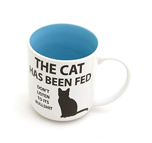 The Cat Has Been Fed Mug