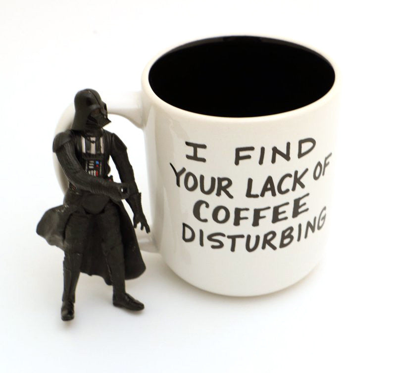 Darth Vader Coffee Mug Funny Star Wars I Like My Coffee on the