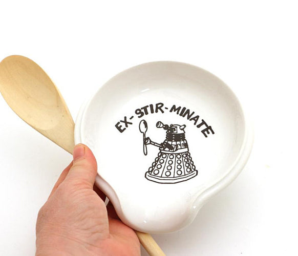 Ex-STIR-Minate - Doctor Who Spoon Rest