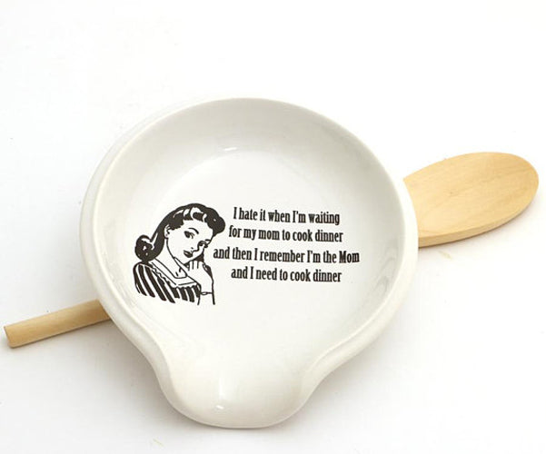 Get The F Out of My Kitchen Spoon Rest, mature language, funny gift fo –  LennyMud