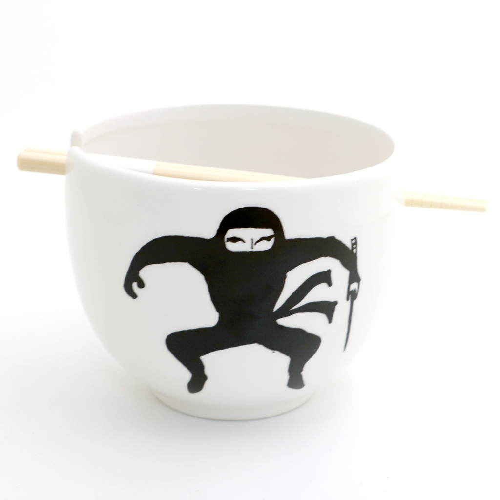 Ninja Chopstick Bowl, ramen bowl, noodle bowl