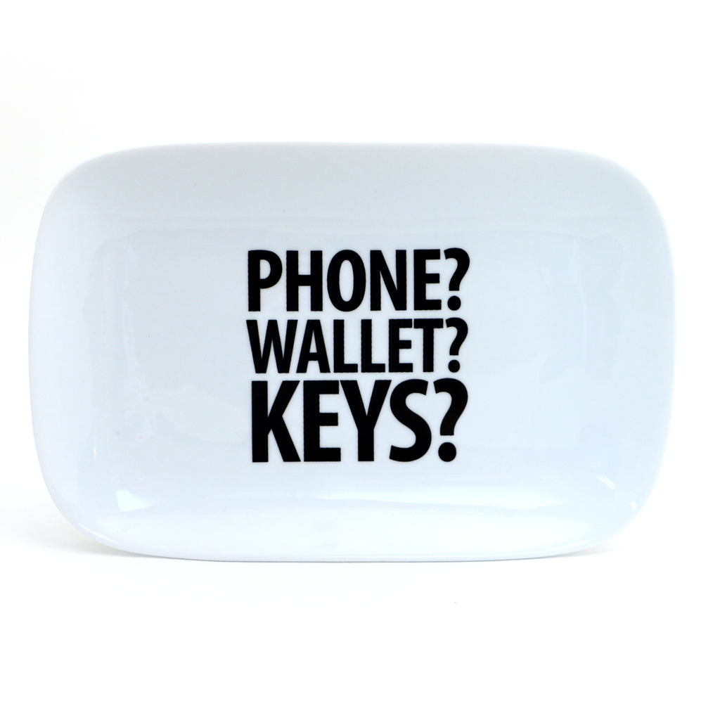 Phone Wallet Keys Plate, gift for Dad