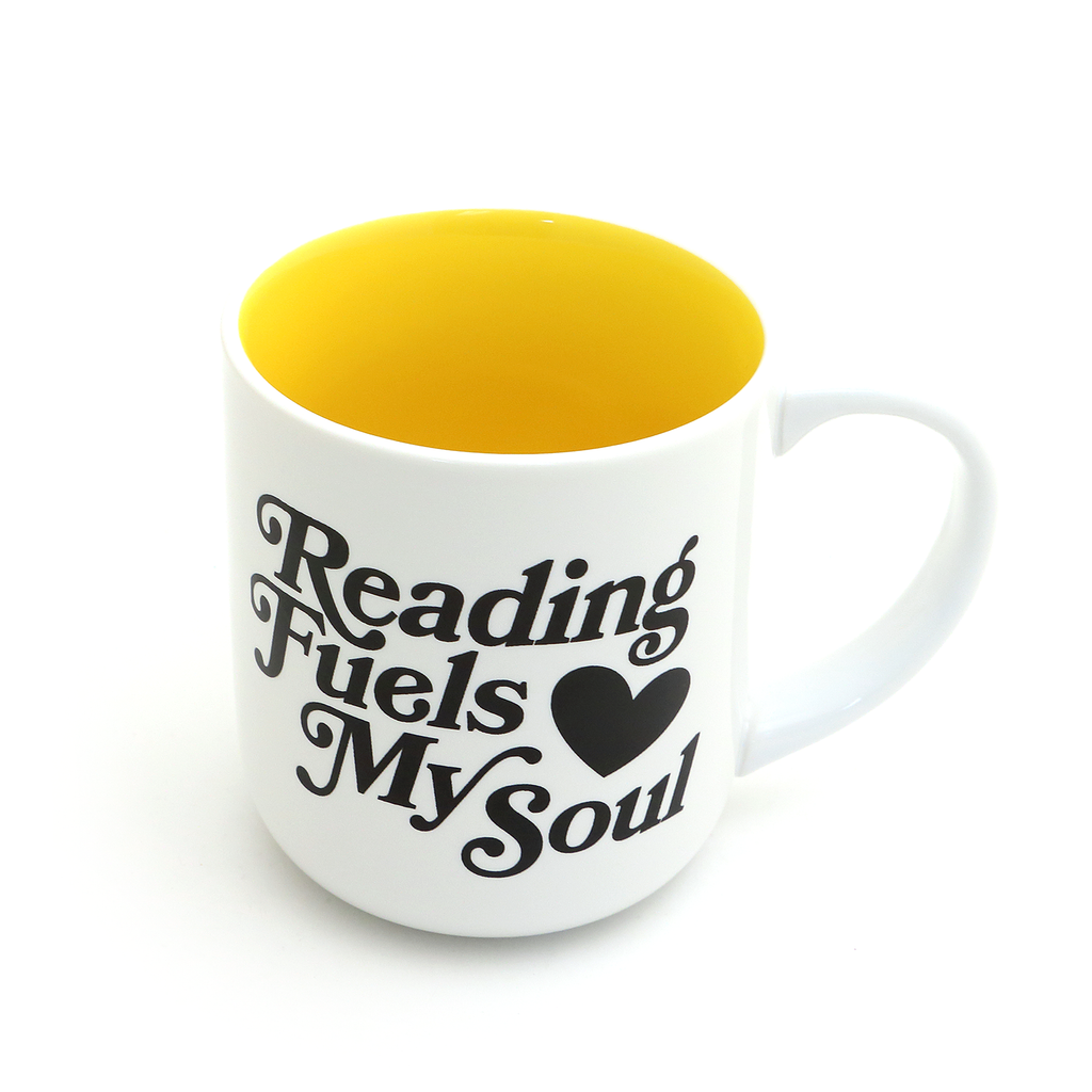 Reading Fuels My Soul mug, Read More Books, gift for book lover