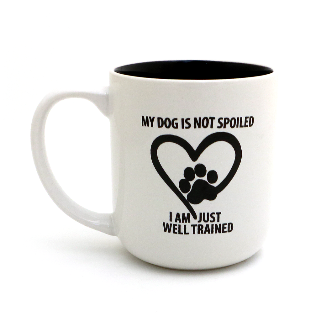 Spoiled Dog Treat Co Mug, Dog lover