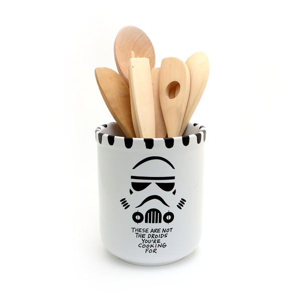 Star Wars Storm Trooper Utensil Holder - LennyMudWholesale