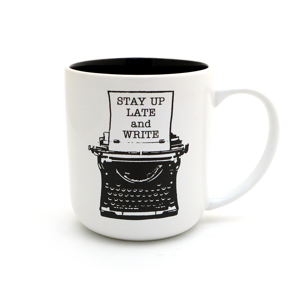 Stay Up Late Writers Mug