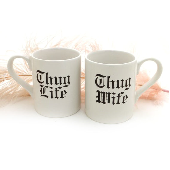 

Thug Life Mug Set - Read full description to make this mug set to customize the packaging. Yo- we